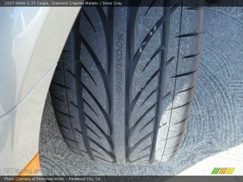 Diamond Graphite Metallic / Stone Gray 2007 Infiniti G 35 Coupe
