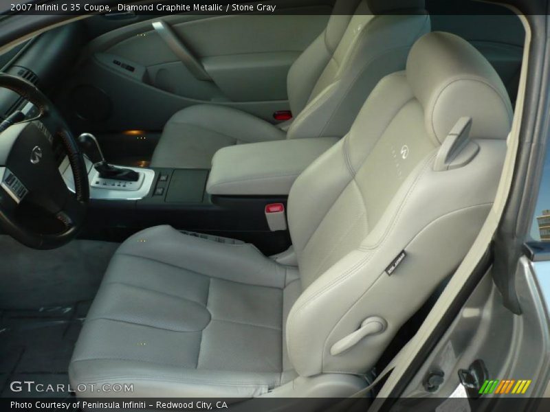 Diamond Graphite Metallic / Stone Gray 2007 Infiniti G 35 Coupe