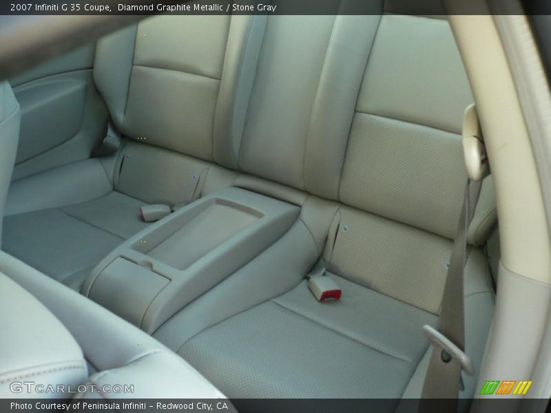 Diamond Graphite Metallic / Stone Gray 2007 Infiniti G 35 Coupe