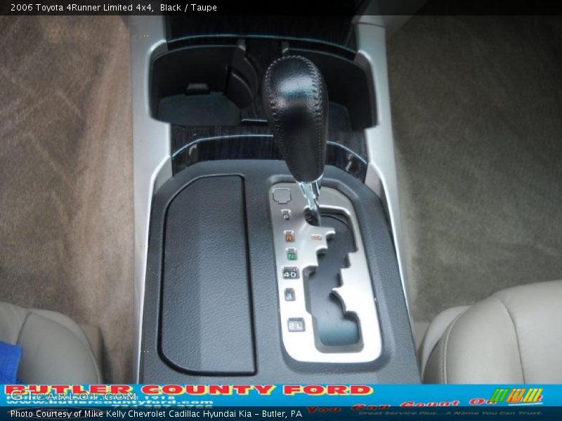 Black / Taupe 2006 Toyota 4Runner Limited 4x4