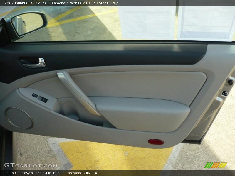 Diamond Graphite Metallic / Stone Gray 2007 Infiniti G 35 Coupe