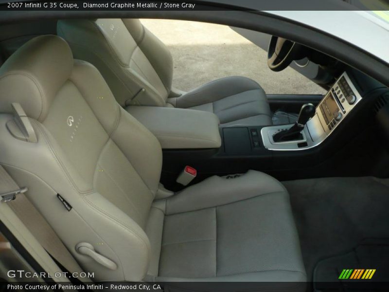 Diamond Graphite Metallic / Stone Gray 2007 Infiniti G 35 Coupe