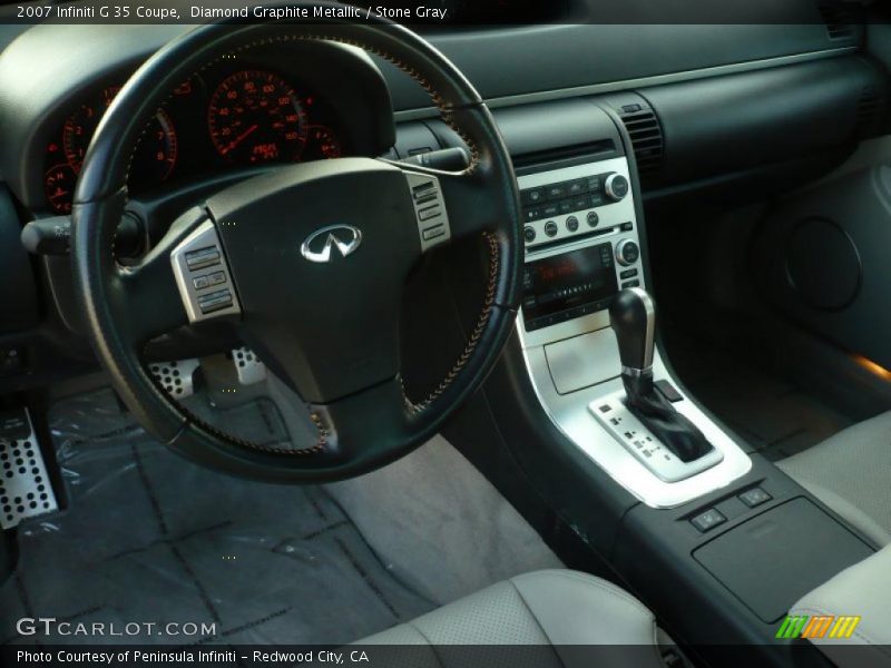 Diamond Graphite Metallic / Stone Gray 2007 Infiniti G 35 Coupe
