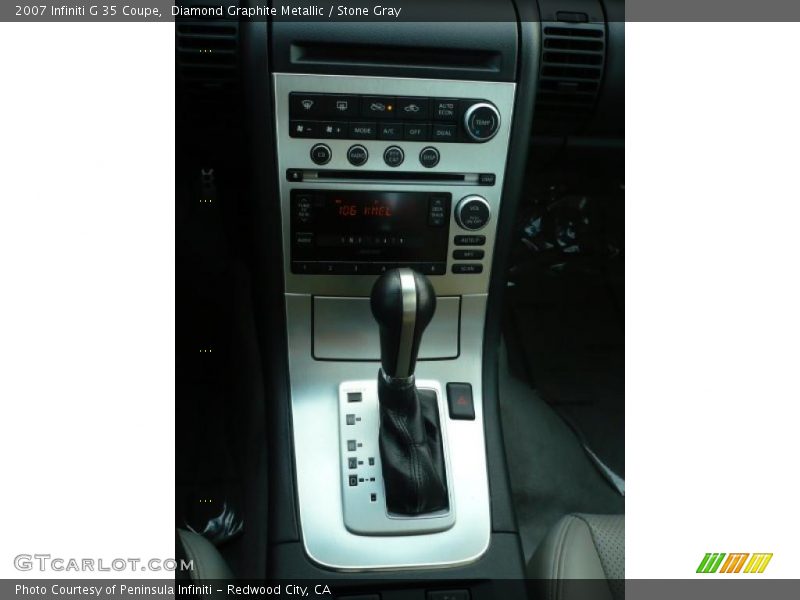Diamond Graphite Metallic / Stone Gray 2007 Infiniti G 35 Coupe