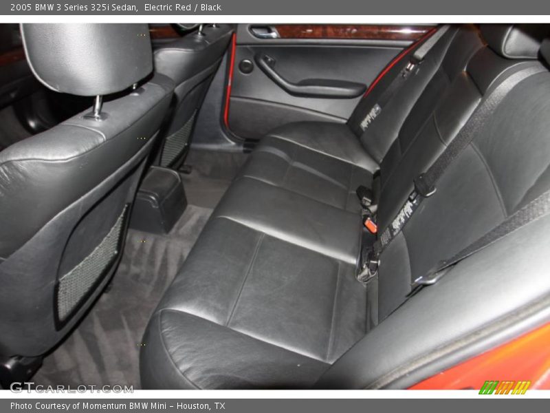 Electric Red / Black 2005 BMW 3 Series 325i Sedan