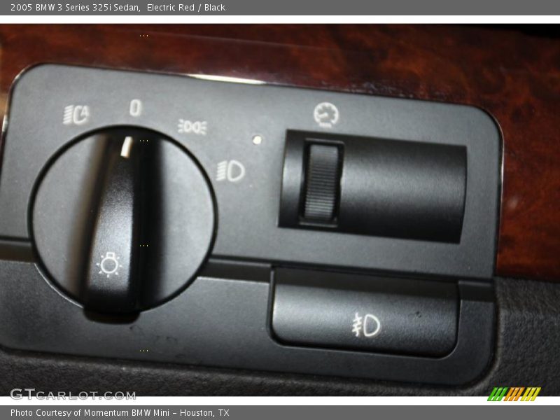 Electric Red / Black 2005 BMW 3 Series 325i Sedan