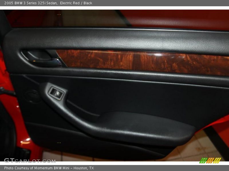 Electric Red / Black 2005 BMW 3 Series 325i Sedan