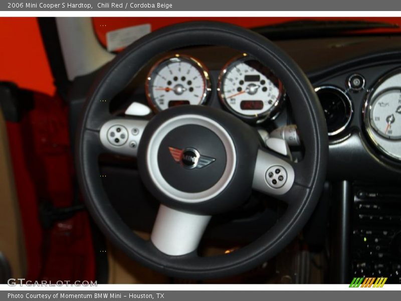 Chili Red / Cordoba Beige 2006 Mini Cooper S Hardtop