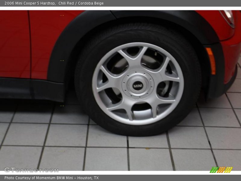 Chili Red / Cordoba Beige 2006 Mini Cooper S Hardtop