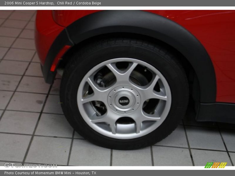 Chili Red / Cordoba Beige 2006 Mini Cooper S Hardtop