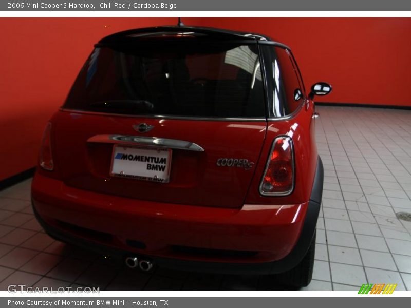 Chili Red / Cordoba Beige 2006 Mini Cooper S Hardtop