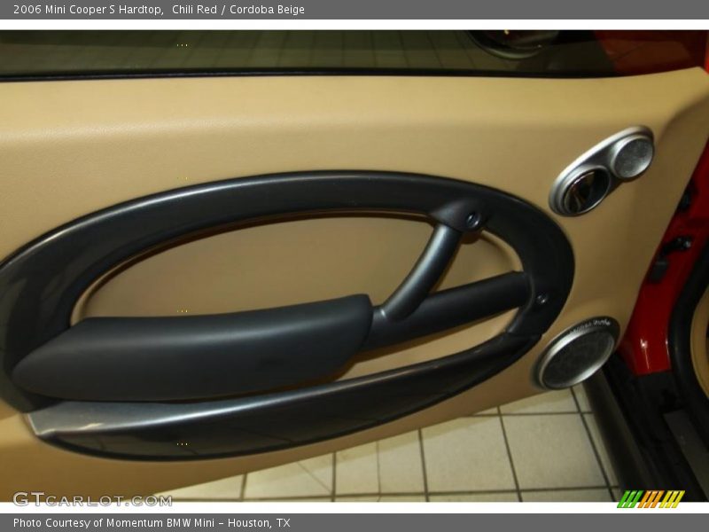 Chili Red / Cordoba Beige 2006 Mini Cooper S Hardtop