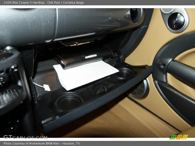 Chili Red / Cordoba Beige 2006 Mini Cooper S Hardtop