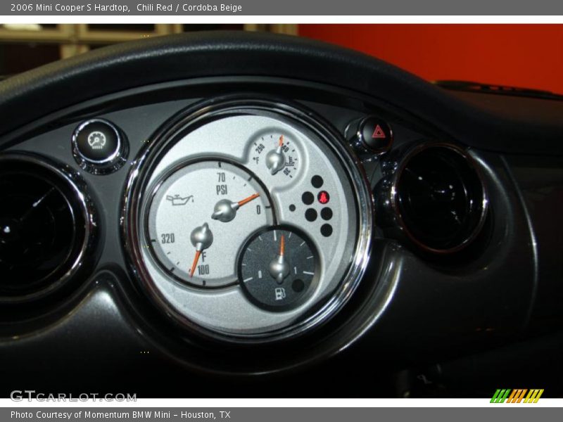 Chili Red / Cordoba Beige 2006 Mini Cooper S Hardtop