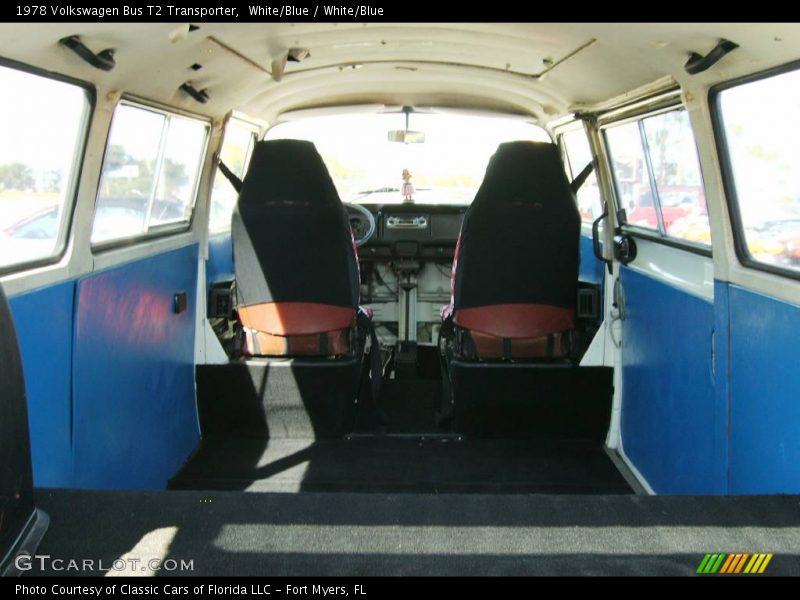 White/Blue / White/Blue 1978 Volkswagen Bus T2 Transporter