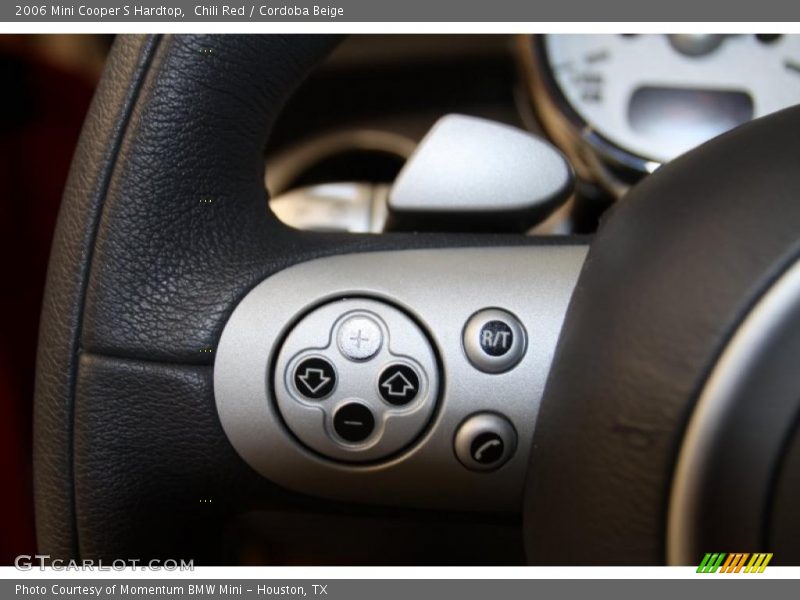Chili Red / Cordoba Beige 2006 Mini Cooper S Hardtop