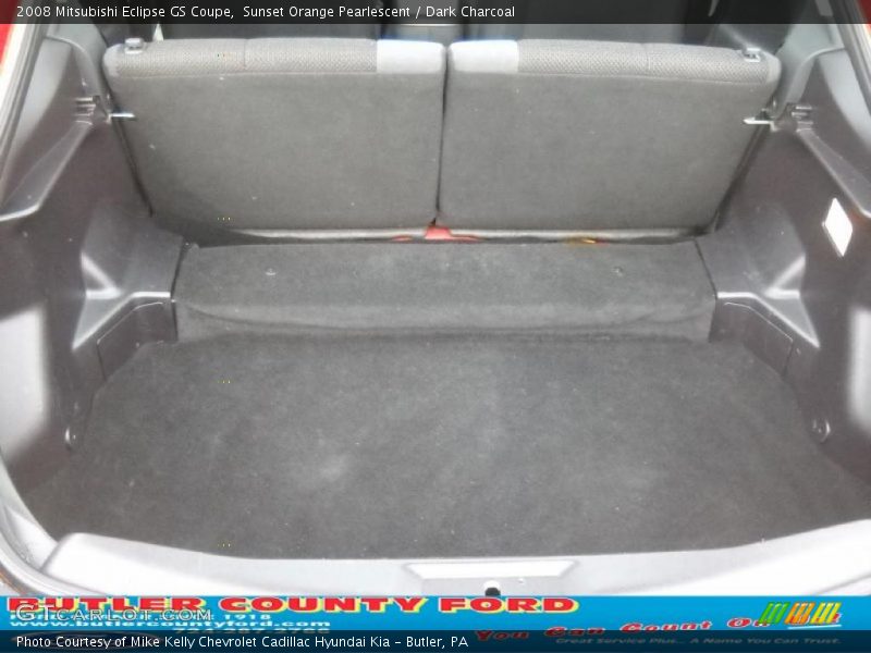 Sunset Orange Pearlescent / Dark Charcoal 2008 Mitsubishi Eclipse GS Coupe
