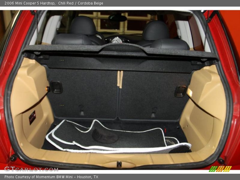 Chili Red / Cordoba Beige 2006 Mini Cooper S Hardtop