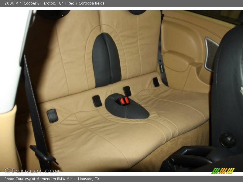Chili Red / Cordoba Beige 2006 Mini Cooper S Hardtop