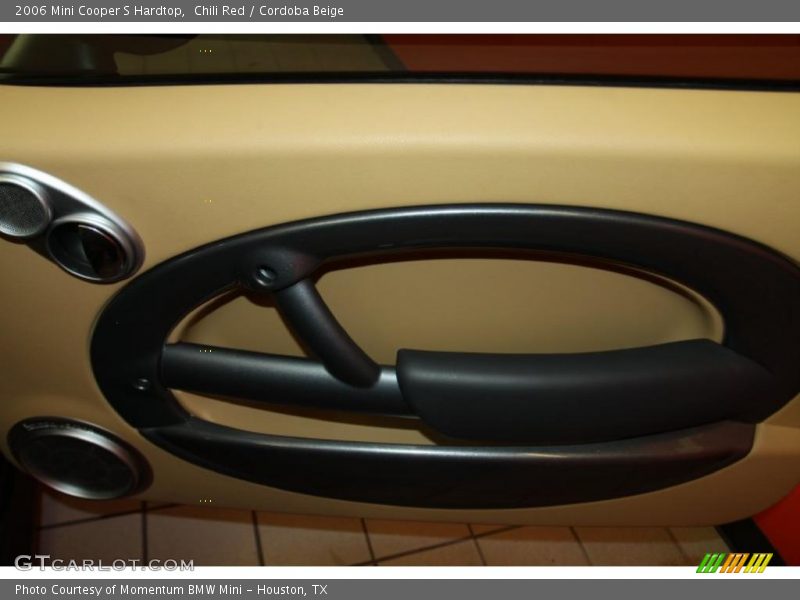 Chili Red / Cordoba Beige 2006 Mini Cooper S Hardtop
