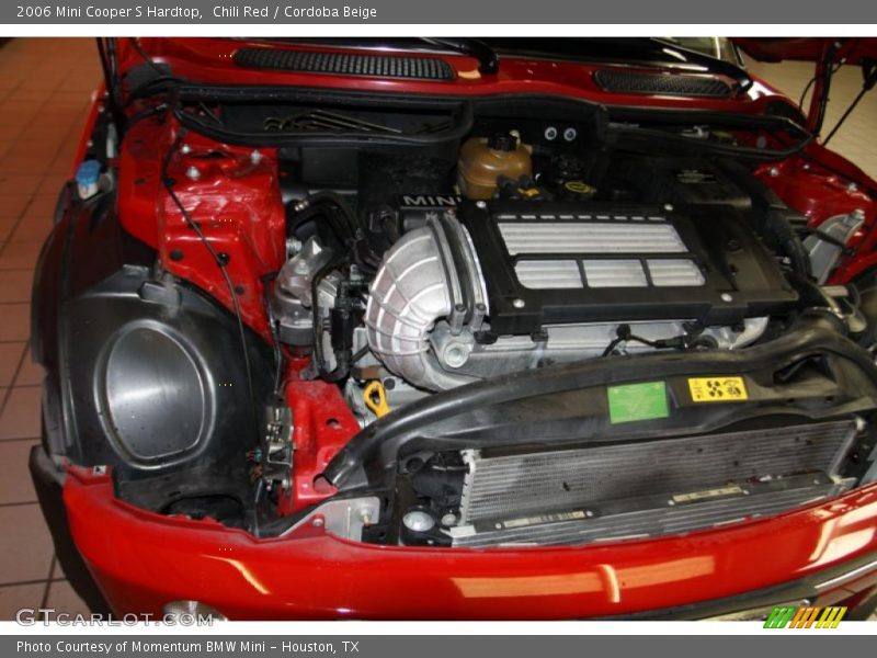 Chili Red / Cordoba Beige 2006 Mini Cooper S Hardtop