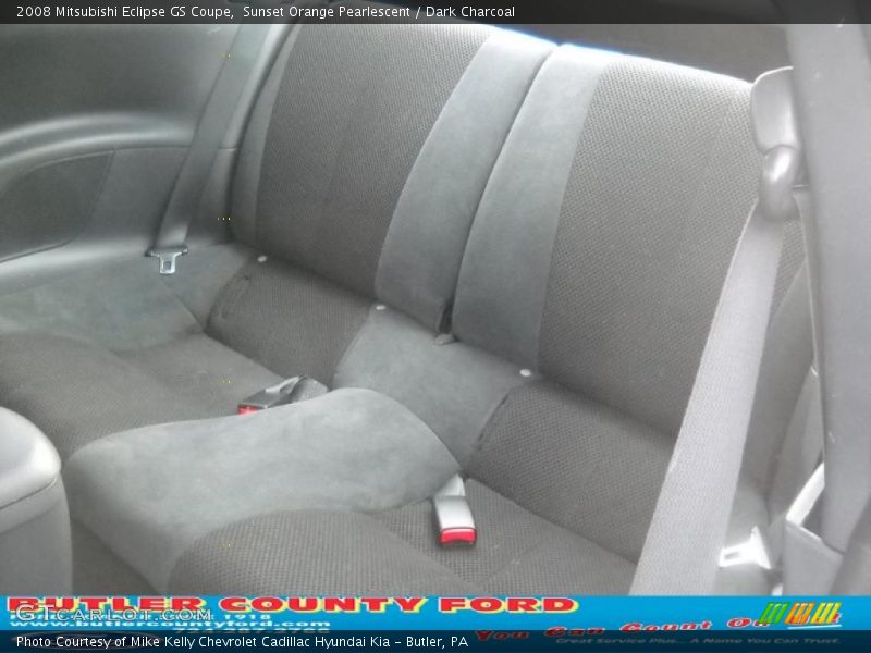Sunset Orange Pearlescent / Dark Charcoal 2008 Mitsubishi Eclipse GS Coupe