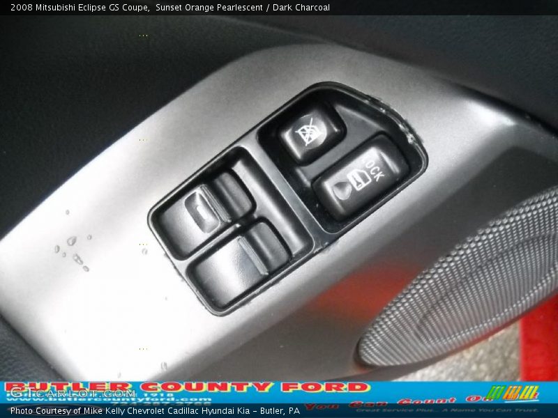 Sunset Orange Pearlescent / Dark Charcoal 2008 Mitsubishi Eclipse GS Coupe