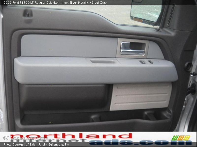 Ingot Silver Metallic / Steel Gray 2011 Ford F150 XLT Regular Cab 4x4