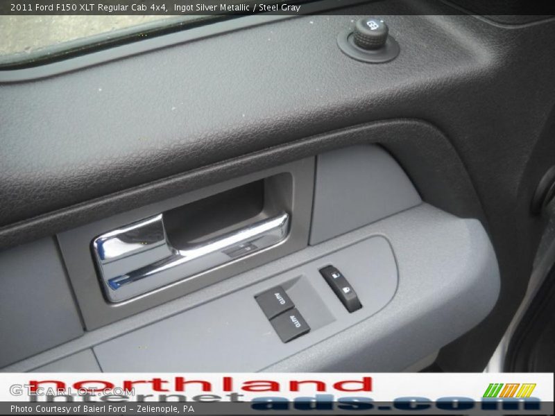 Ingot Silver Metallic / Steel Gray 2011 Ford F150 XLT Regular Cab 4x4
