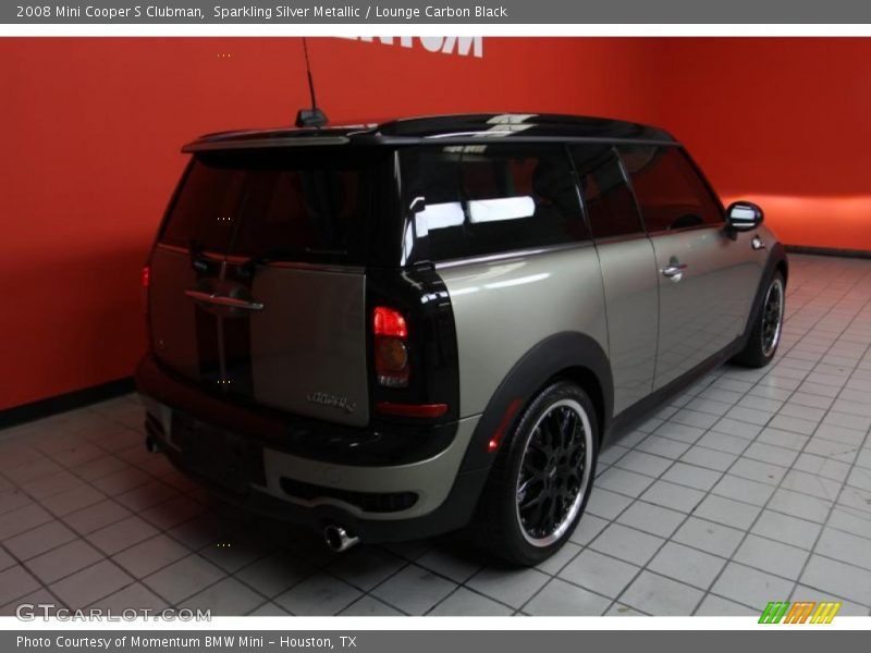 Sparkling Silver Metallic / Lounge Carbon Black 2008 Mini Cooper S Clubman