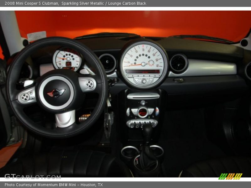 Sparkling Silver Metallic / Lounge Carbon Black 2008 Mini Cooper S Clubman