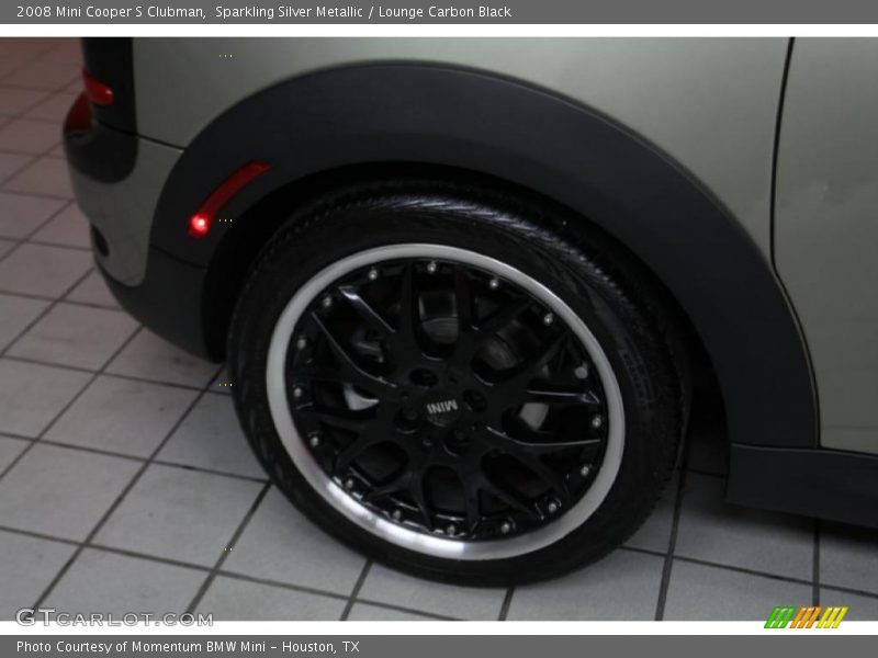 Sparkling Silver Metallic / Lounge Carbon Black 2008 Mini Cooper S Clubman