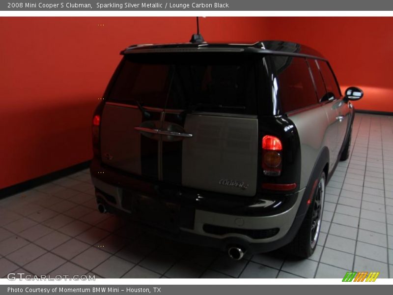 Sparkling Silver Metallic / Lounge Carbon Black 2008 Mini Cooper S Clubman