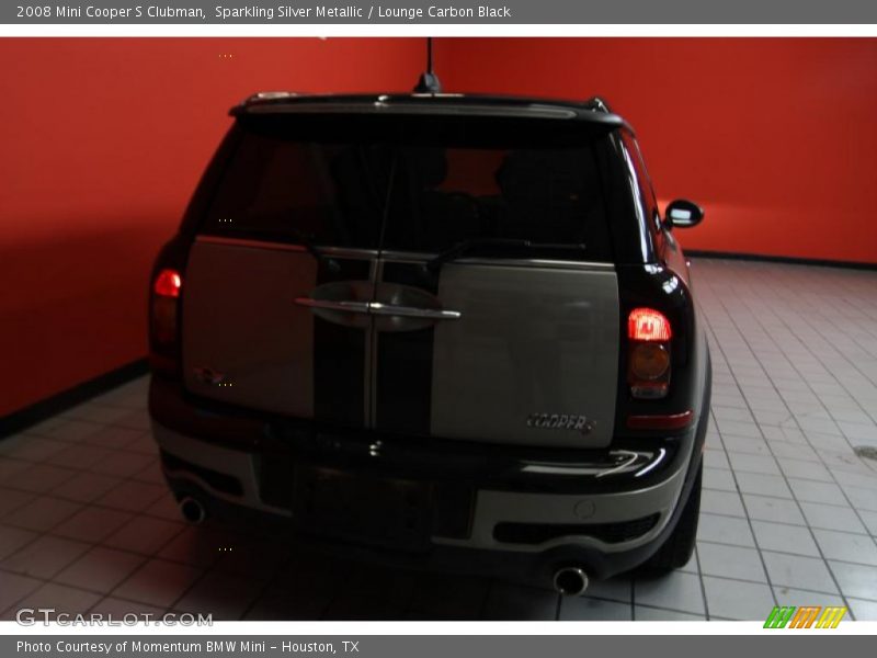 Sparkling Silver Metallic / Lounge Carbon Black 2008 Mini Cooper S Clubman