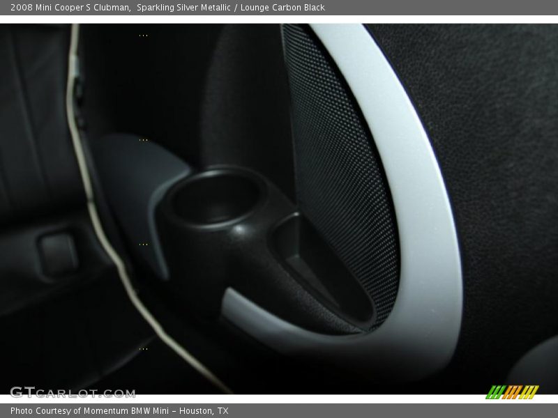 Sparkling Silver Metallic / Lounge Carbon Black 2008 Mini Cooper S Clubman