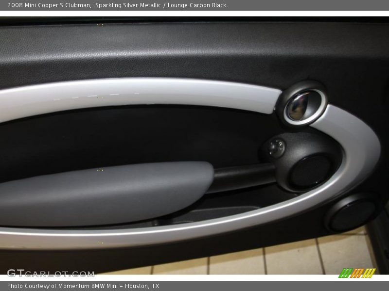 Sparkling Silver Metallic / Lounge Carbon Black 2008 Mini Cooper S Clubman