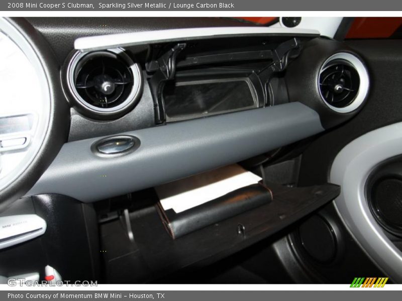 Sparkling Silver Metallic / Lounge Carbon Black 2008 Mini Cooper S Clubman