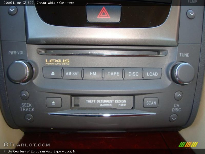 Crystal White / Cashmere 2006 Lexus GS 300