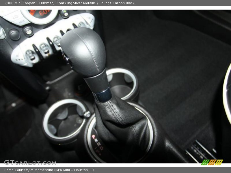 Sparkling Silver Metallic / Lounge Carbon Black 2008 Mini Cooper S Clubman