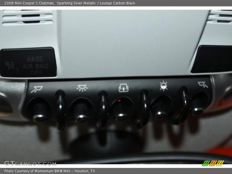 Sparkling Silver Metallic / Lounge Carbon Black 2008 Mini Cooper S Clubman