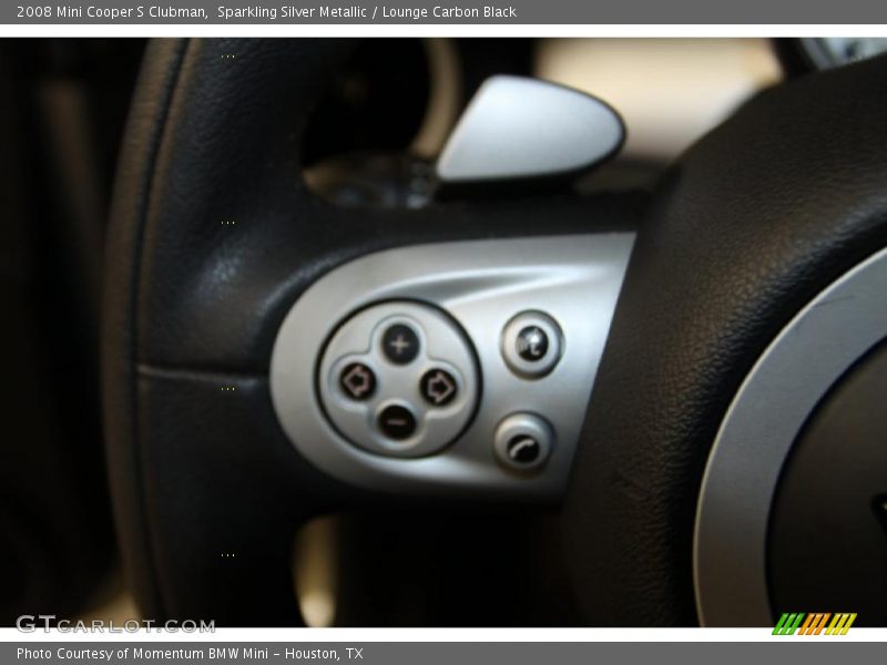 Sparkling Silver Metallic / Lounge Carbon Black 2008 Mini Cooper S Clubman