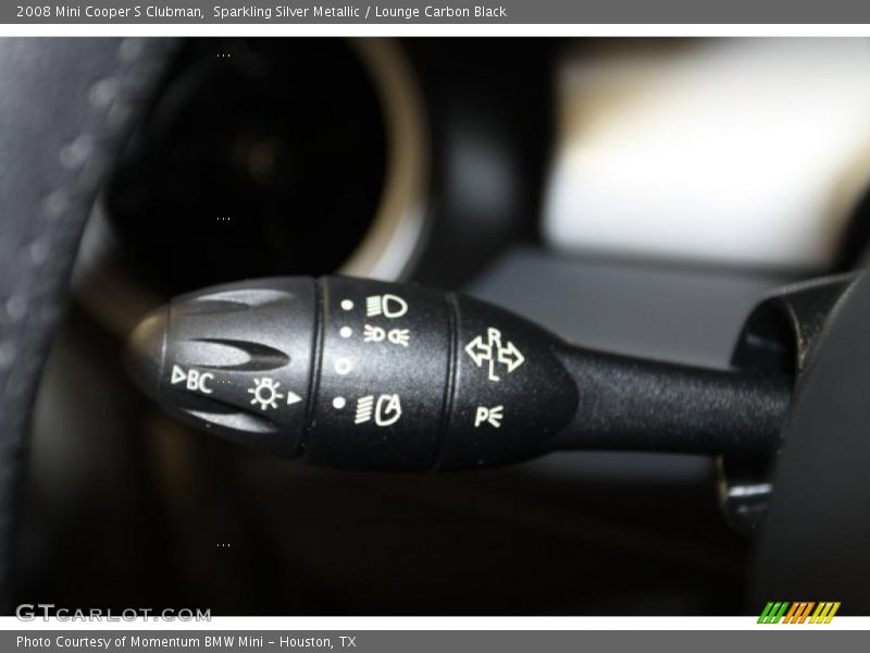 Sparkling Silver Metallic / Lounge Carbon Black 2008 Mini Cooper S Clubman