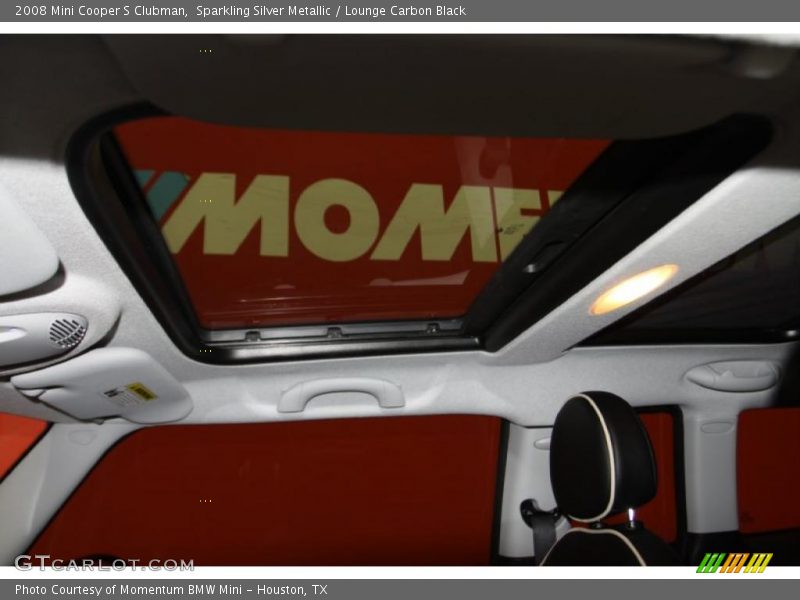 Sparkling Silver Metallic / Lounge Carbon Black 2008 Mini Cooper S Clubman
