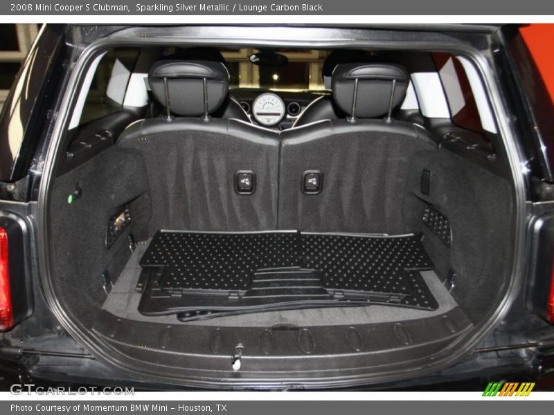 Sparkling Silver Metallic / Lounge Carbon Black 2008 Mini Cooper S Clubman