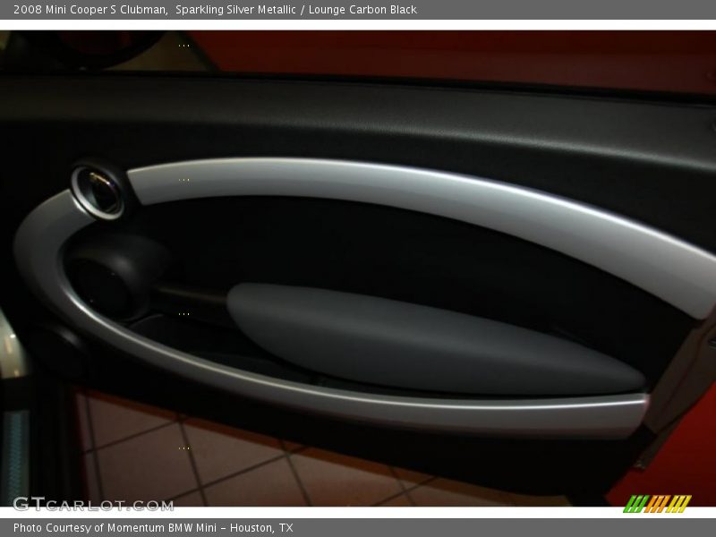 Sparkling Silver Metallic / Lounge Carbon Black 2008 Mini Cooper S Clubman