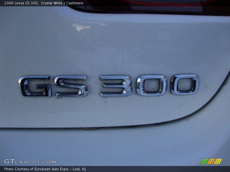 Crystal White / Cashmere 2006 Lexus GS 300
