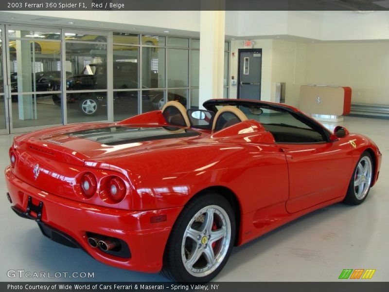  2003 360 Spider F1 Red