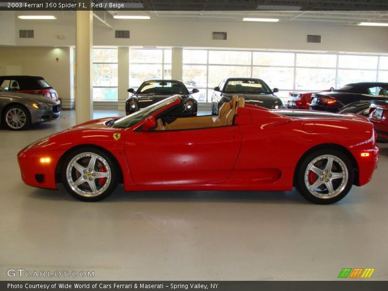  2003 360 Spider F1 Red