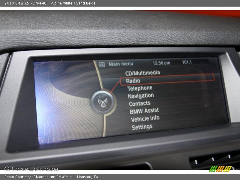 Alpine White / Sand Beige 2010 BMW X5 xDrive48i