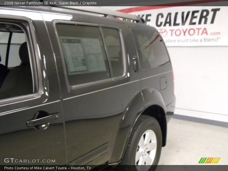 Super Black / Graphite 2008 Nissan Pathfinder SE 4x4